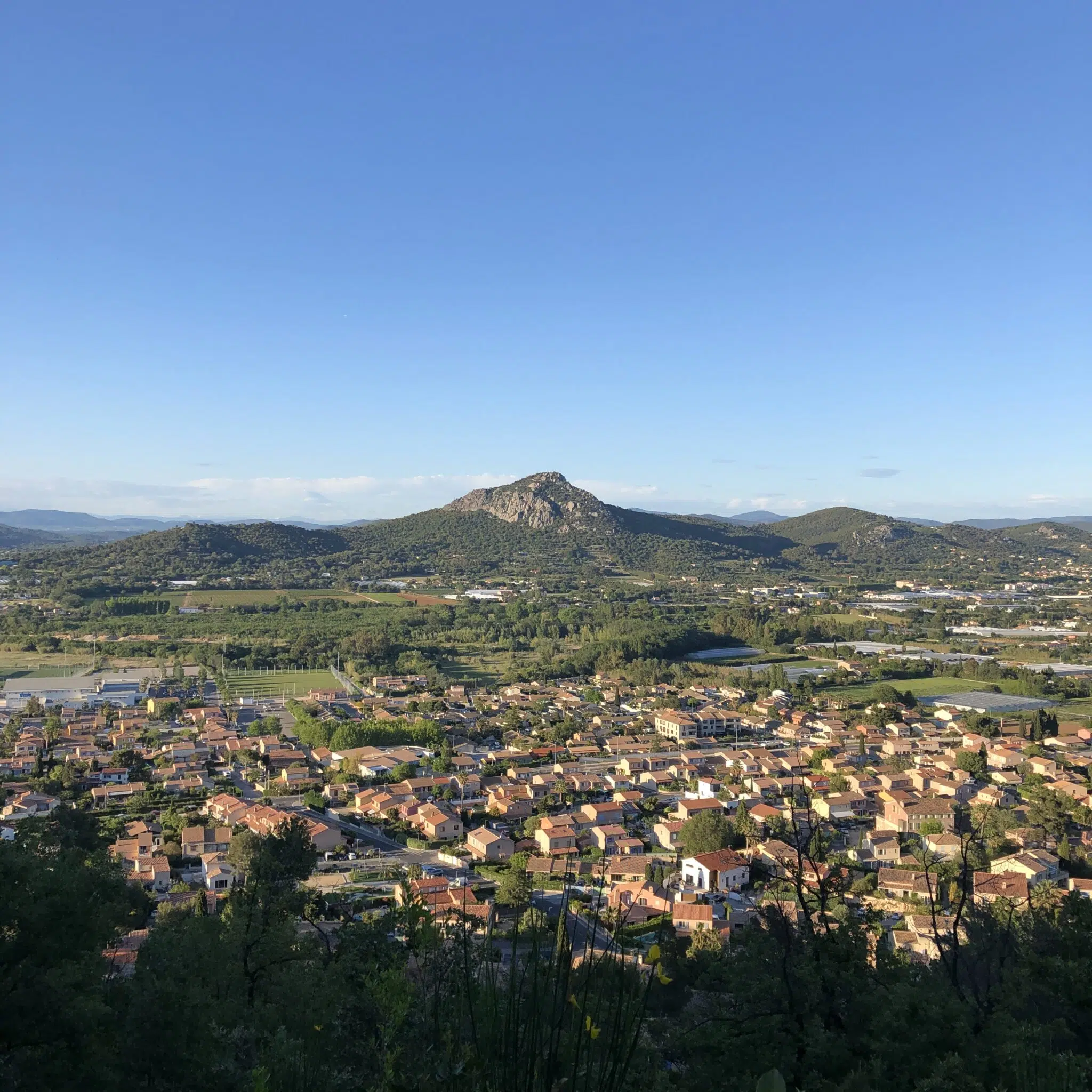 Vue de la Moutonne la crau