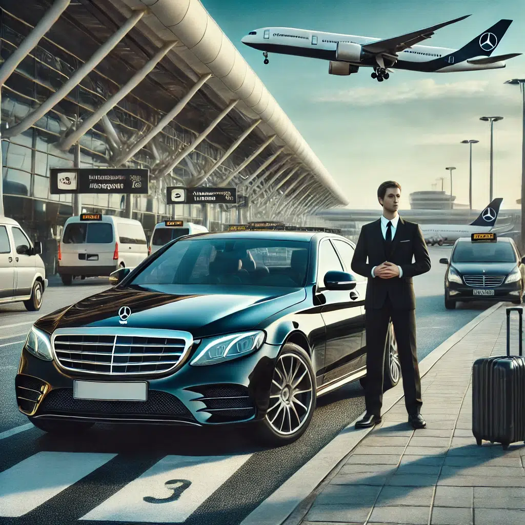 À l’aéroport, notre chauffeur privé Toulon var vous accueille avec professionnalisme, assurant un transfert fluide et luxueux à bord d’une Mercedes Classe E