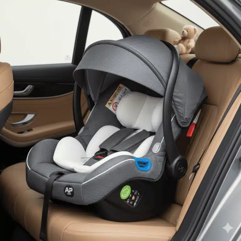 AP Prestige Driver siège bébé siège auto réhausseur alternative taxi gare de Toulon transport de mineurs nacelle maxi-cosi