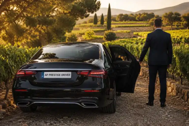 AP Prestige Driver, Mercedes Classe E, taxi Cuers 83390